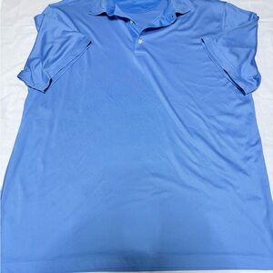 Greg Norman Collection Light Blue Performance Polo